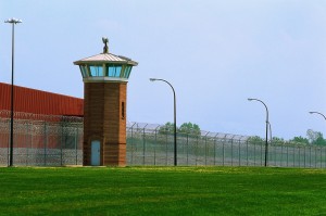 Prison Guard Tower Milan, Michigan, USA